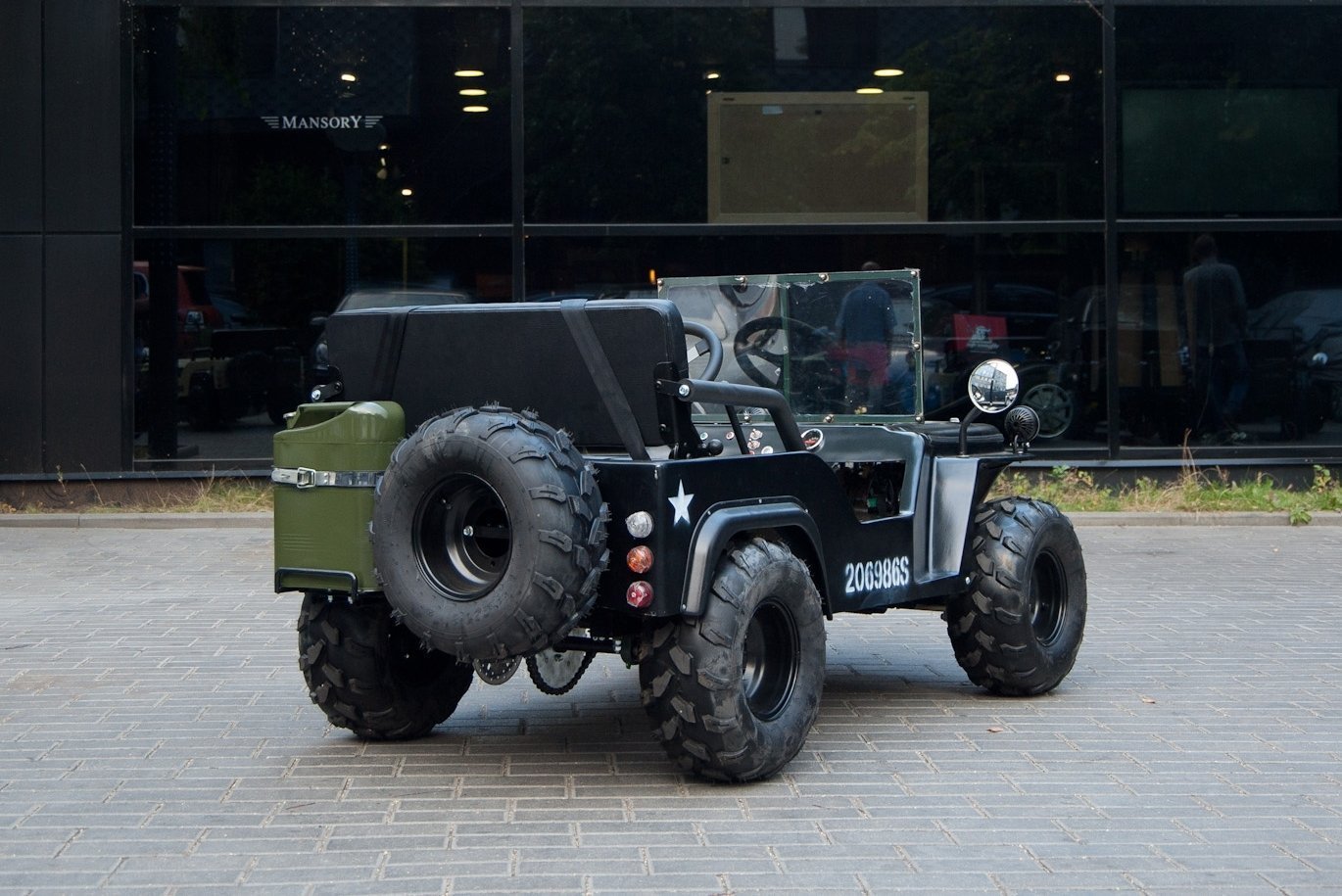 Купить машину для ребенка Jeep Willys 110cc Купить с доставкой